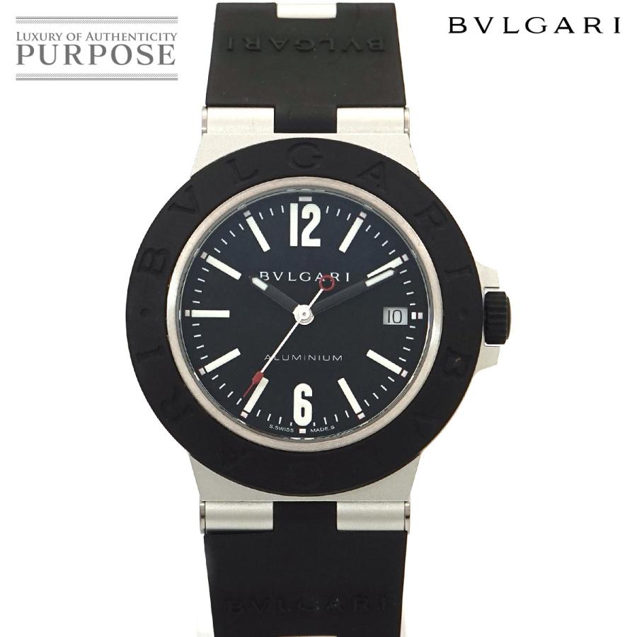 ブルガリ BVLGARI アルミニウム BB40AT メンズ 腕時計 デイト ブラック 文字盤 ラバー オートマ 自動巻き ウォッチ Aluminum  90169372 :90169372:PURPOSEパーパス・ヤフー店 - 通販 - Yahoo!ショッピング
