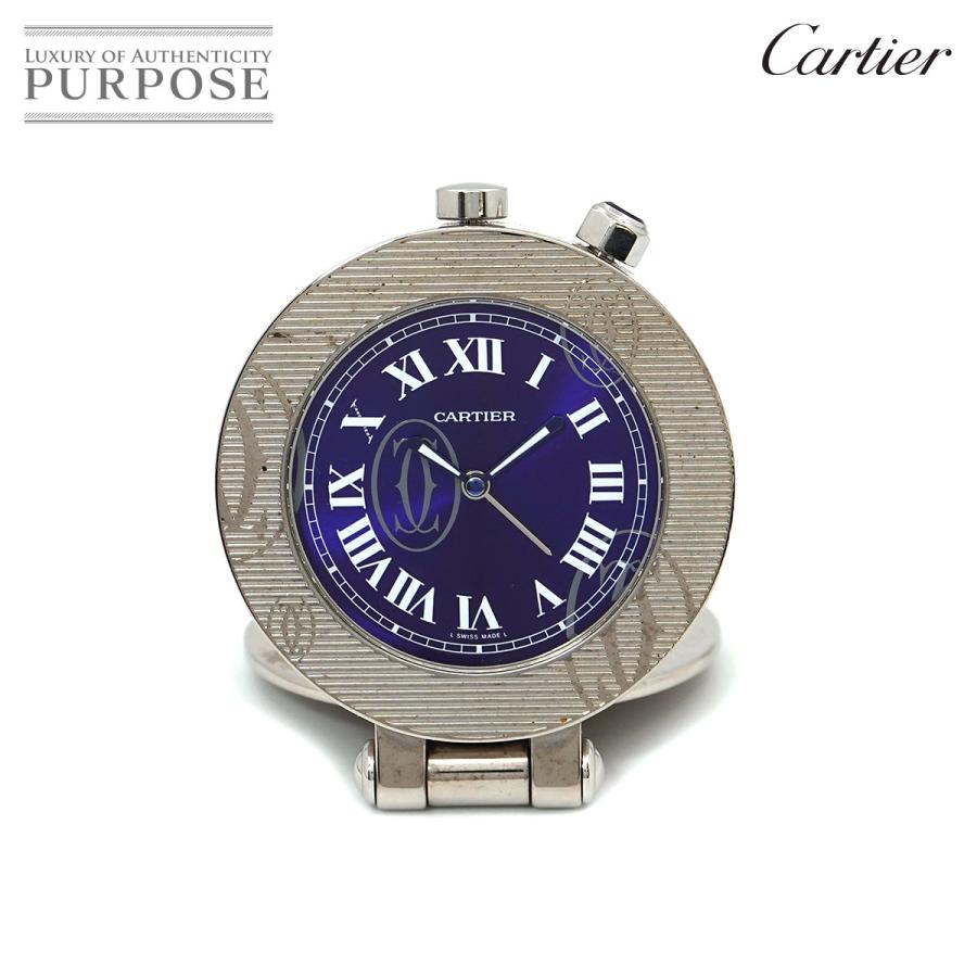 カルティエ Cartier ハッピーバースデー トラベルクロック W0100073