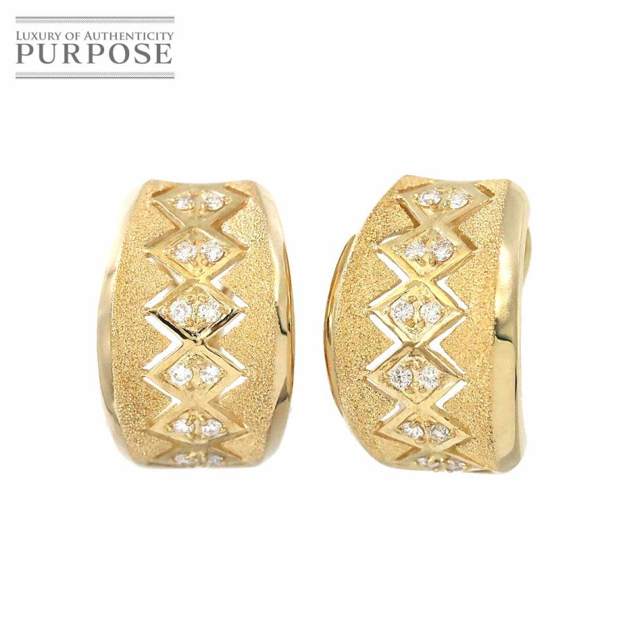 宅送] 高品質.18K 16 金ダイヤモンドイヤリング ピアス(両耳用