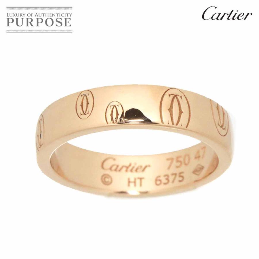 カルティエ Cartier K18PG バンド リング 50号+soporte.cofaer.org.ar