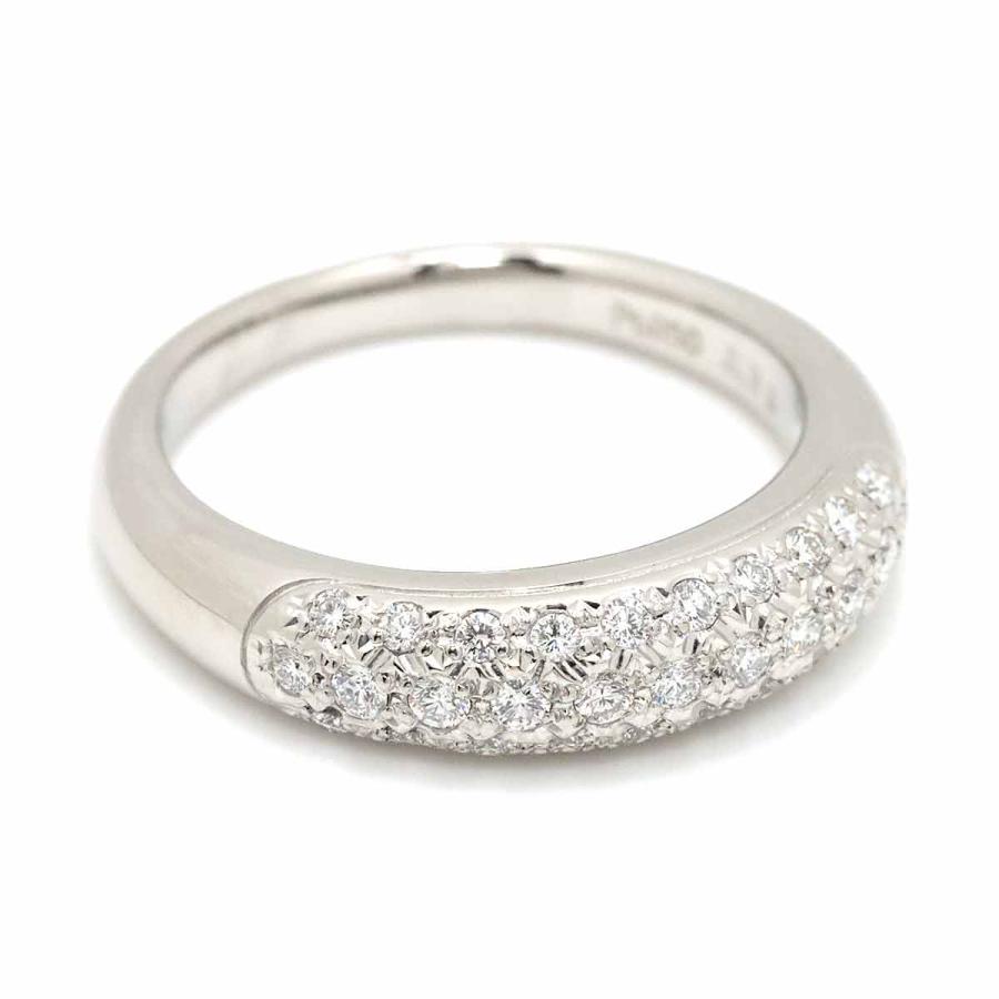 新品セール ミキモト MIKIMOTO 12号 リング ダイヤ 0.29ct Pt プラチナ