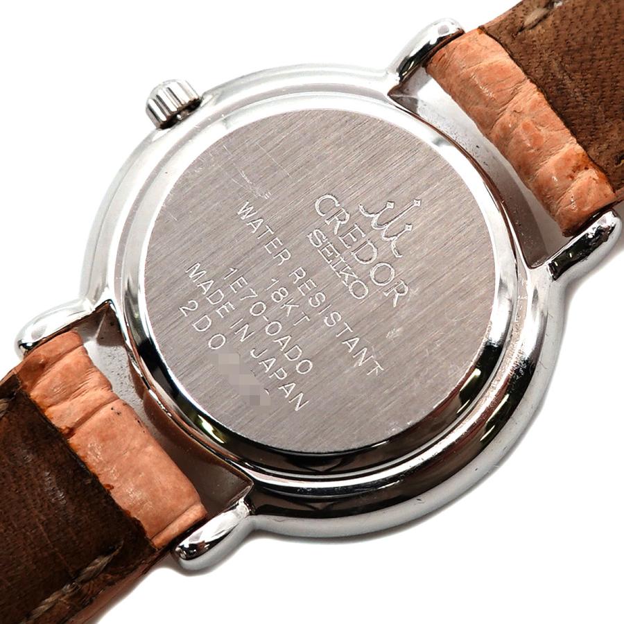 セイコー SEIKO クレドール コンビ 1E70 0AD0 レディース 腕時計