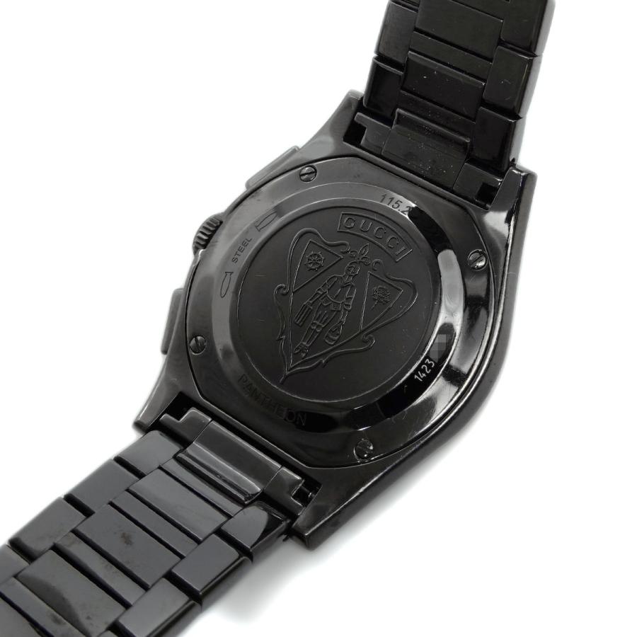グッチ GUCCI パンテオン クロノグラフ YA115237 メンズ 腕時計 デイト 