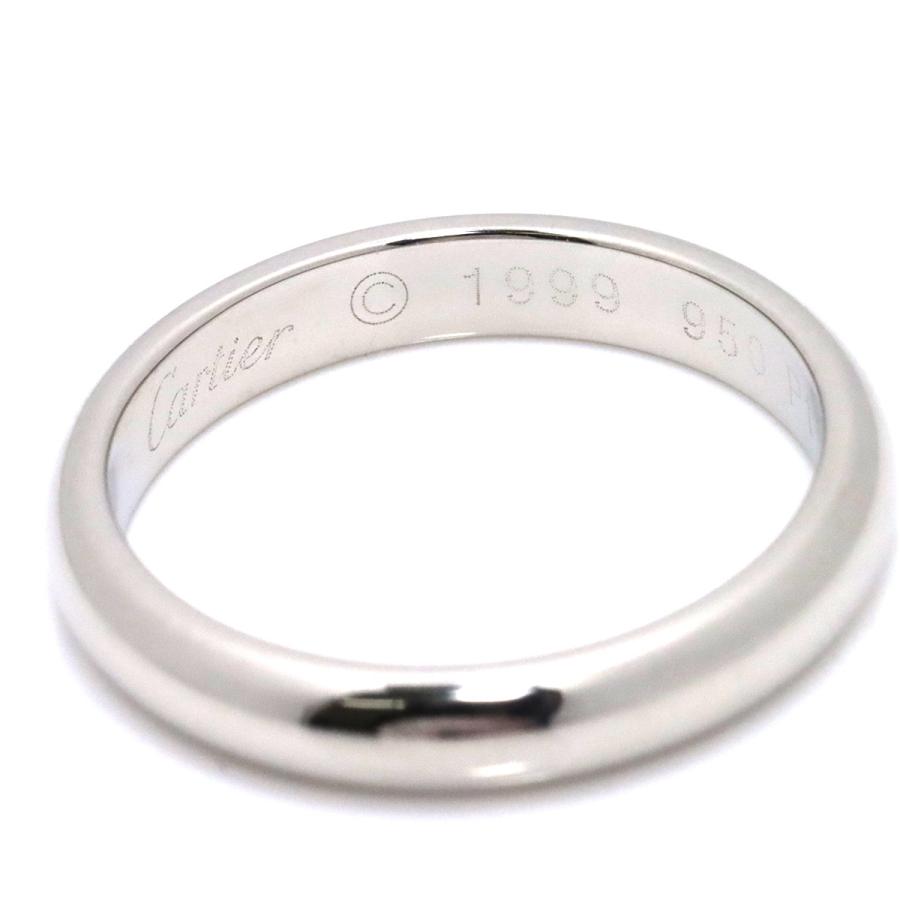 カルティエ Cartier クラシック バンド #54 リング 幅3.5mm Pt プラチナ 指輪 Classic Ring 90188732｜purpose-inc｜03