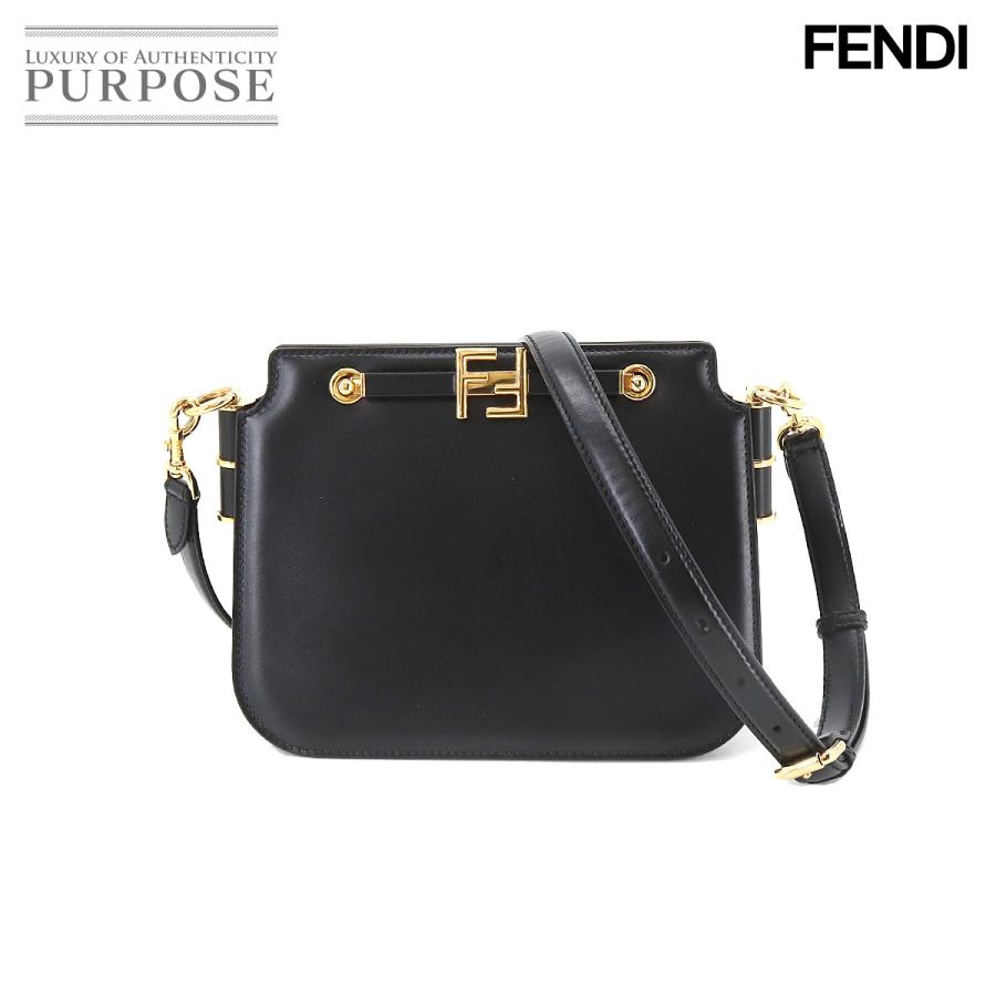 未使用 展示品 フェンディ FENDI タッチ ショルダー バッグ レザー ブラック 8BT349 ゴールド 金具 FENDI Touch  90189387 : 90189387 : PURPOSEパーパス・ヤフー店 - 通販 - Yahoo!ショッピング