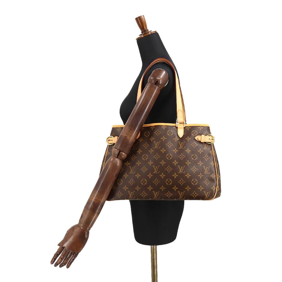 新品同様 ルイ ヴィトン LOUIS VUITTON モノグラム バティニョール 
