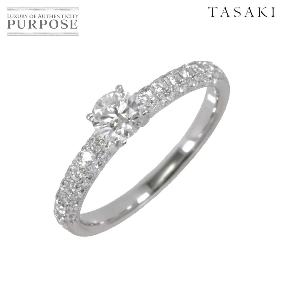 タサキ TASAKI ブリッランテ ダイヤ 0.31ct G/VS2/3EX 0.25ct 8号 