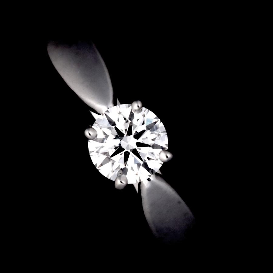 ティファニー TIFFANY&CO. ハーモニー ダイヤ 0.28ct G/VS1/3EX 8号 リング Pt 指輪 Harmony Diamond Ring【鑑定書付き】 90205722｜purpose-inc｜04