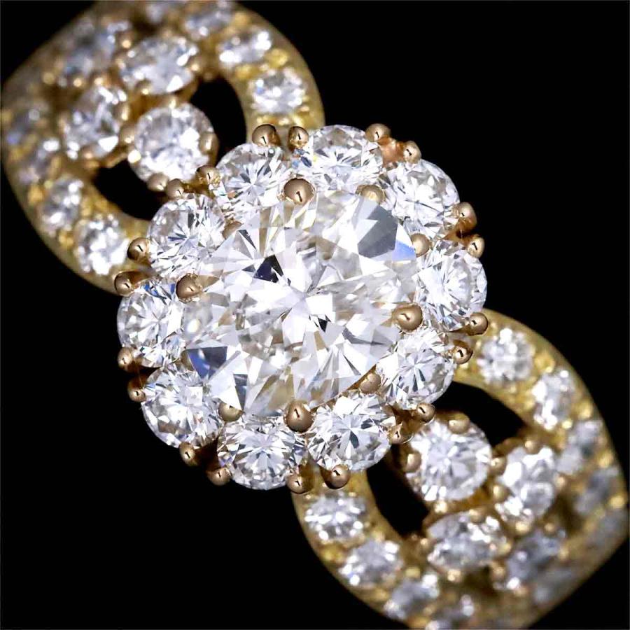 ヴァンクリーフ & アーペル Van Cleef & Arpels 17号 リング ダイヤ K18 YG 750 指輪 K18 YG 750 指輪 Diamond Ring 90206206｜purpose-inc｜05