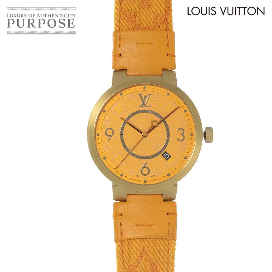 ルイ ヴィトン LOUIS VUITTON タンブールスリム モノグラム QA103 