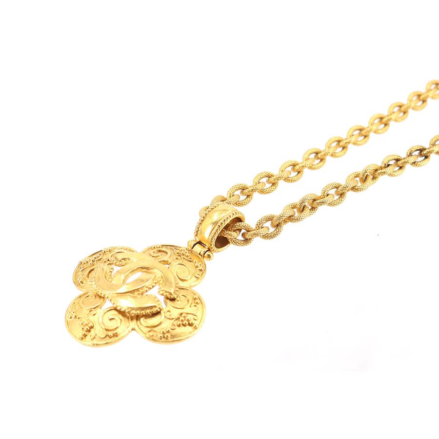 未使用 展示品 シャネル CHANEL ココマーク ロング ネックレス ゴールド 96A ヴィンテージ アクセサリー Vintage Necklace 90208363｜purpose-inc｜03