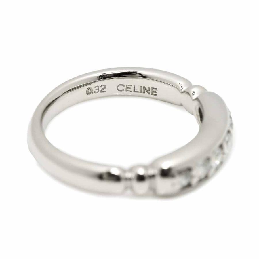 セリーヌ CELINE 10号 リング ダイヤ 0.32ct Pt プラチナ 指輪 Diamond Ring 90210803｜purpose-inc｜04