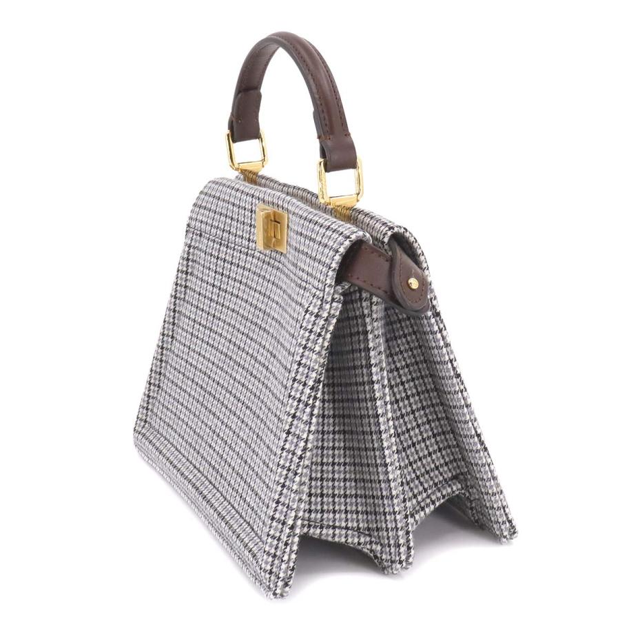 未使用 展示品 フェンディ FENDI ピーカブー ISeeU プチ 2way ハンド 