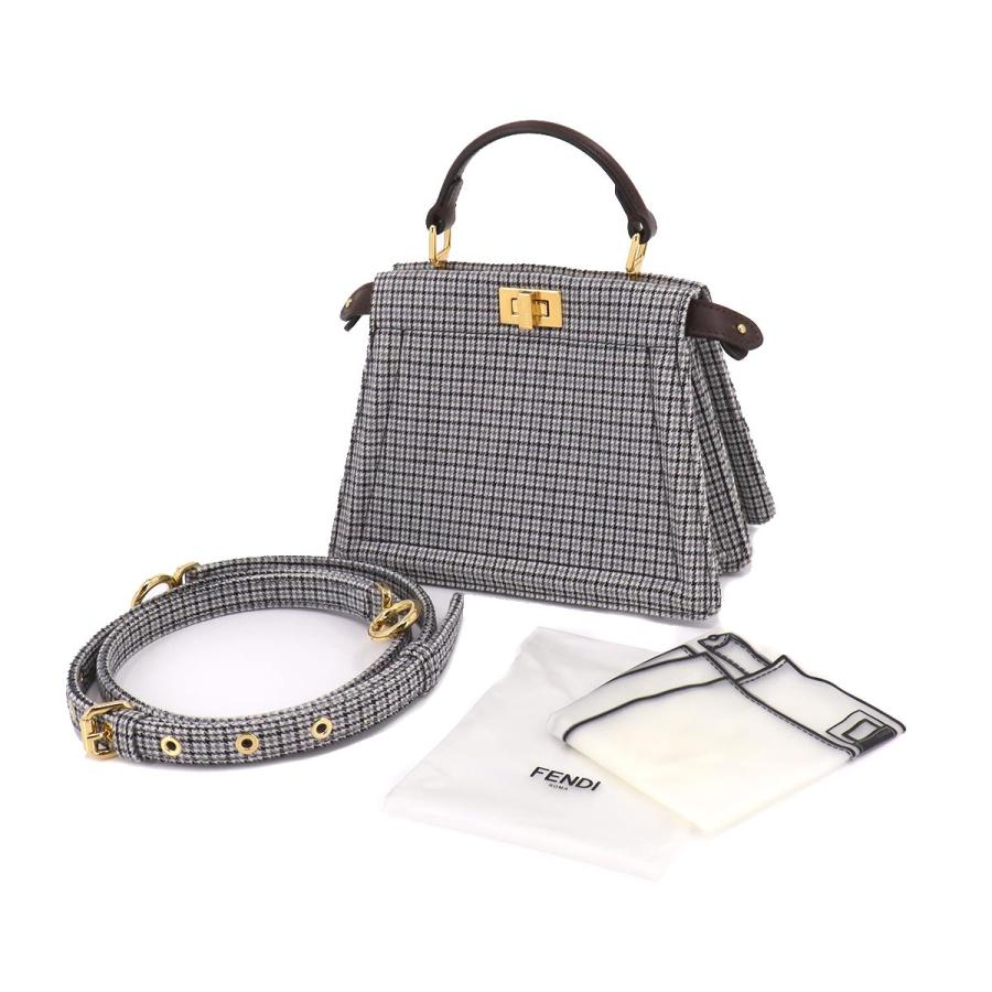 FENDI 未使用 展示品 フェンディ ピーカブー ISeeU プチ 2way ハンド 