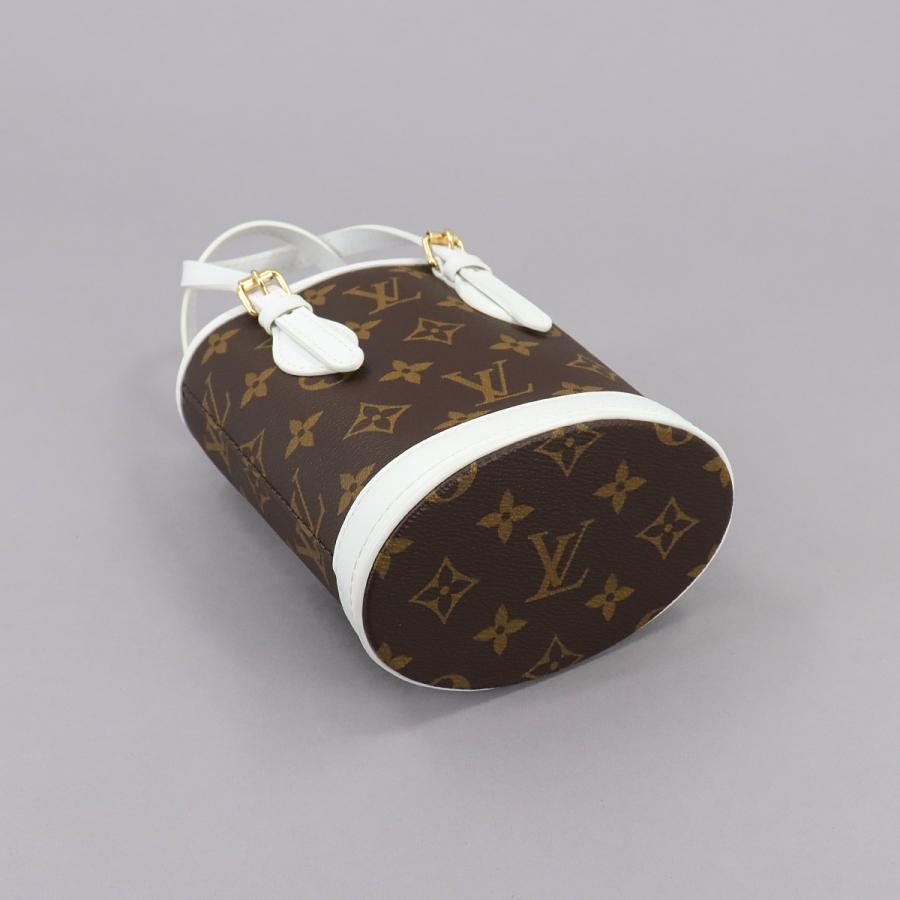 未使用 展示品 ルイ ヴィトン LOUIS VUITTON LV マッチ モノグラム ナノ バケット 2way ハンド ショルダー バッグ M81489 90215598｜purpose-inc｜04