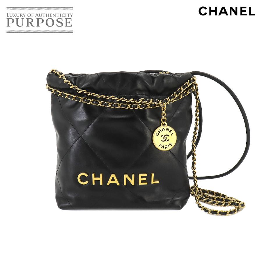 CHANEL 未使用 展示品 シャネル 22 ミニ 2way チェーン ハンド CHANEL 未使用 展示品 シャネル 22 ミニ 2way チェーン ハンド