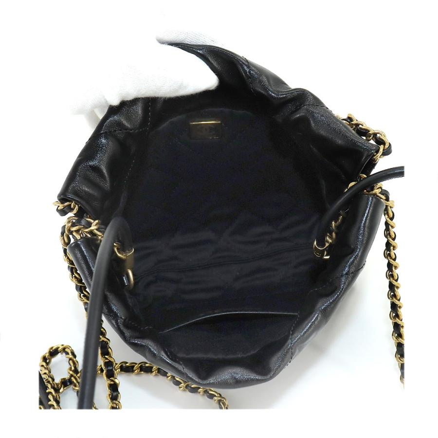 CHANEL 未使用 展示品 シャネル 22 ミニ 2way チェーン ハンド 