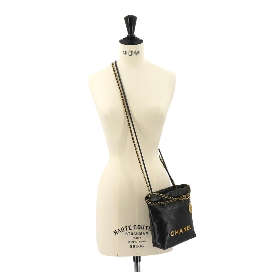 CHANEL 未使用 展示品 シャネル 22 ミニ 2way チェーン ハンド CHANEL 未使用 展示品 シャネル 22 ミニ 2way チェーン ハンド