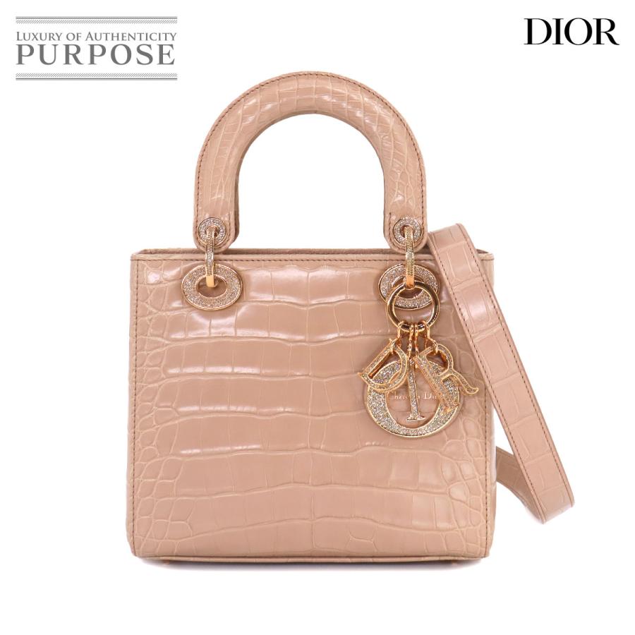 未使用 展示品 クリスチャン ディオール Chiristian Dior クロコダイル  