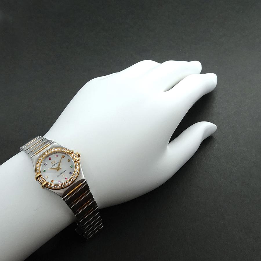 OMEGA オメガ コンステレーションミニ マイチョイス アイリス コンビ 