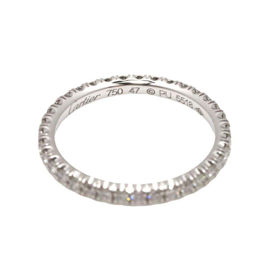 カルティエ Cartier エタンセル #47 リング フル ダイヤ K18 WG ホワイトゴールド 750 指輪 ETINCELLE Diamond Ring 90219674｜purpose-inc｜02