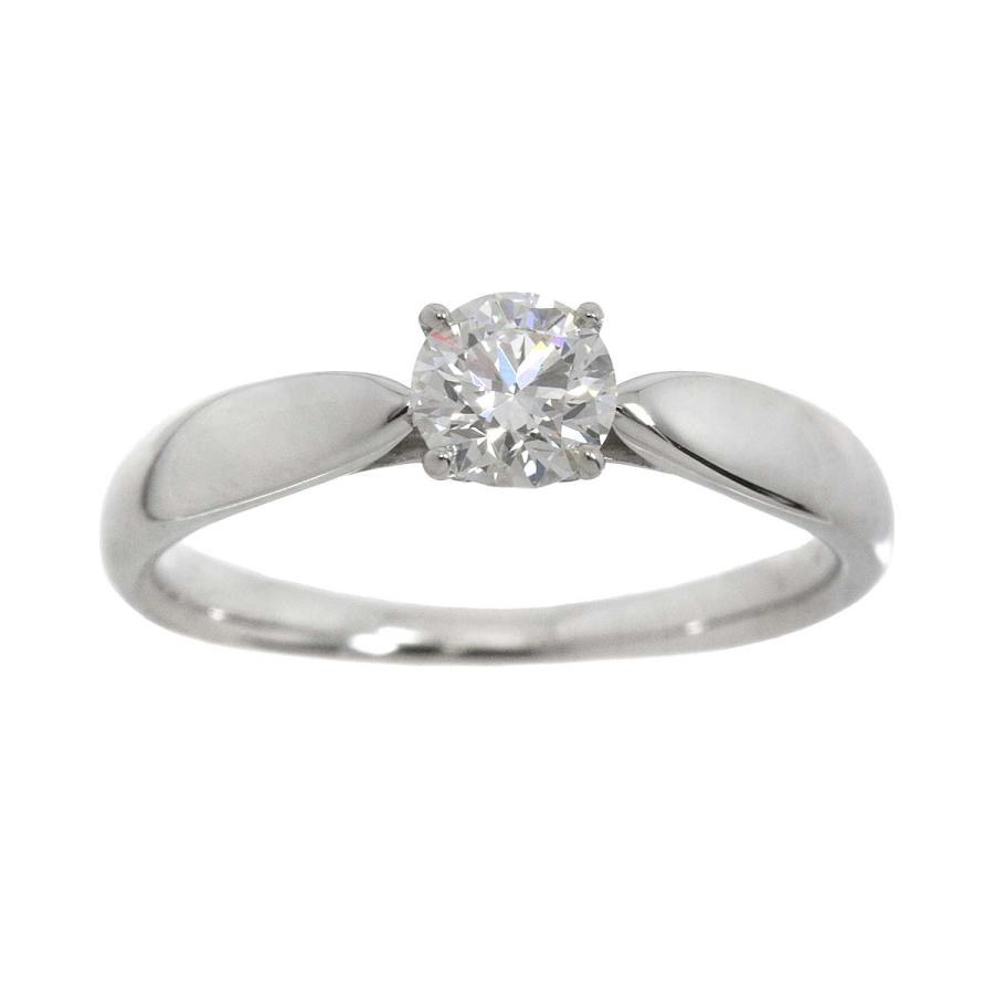 ティファニー TIFFANY&CO. ハーモニー ダイヤ 0.37ct I/VS1/3EX 8号 
