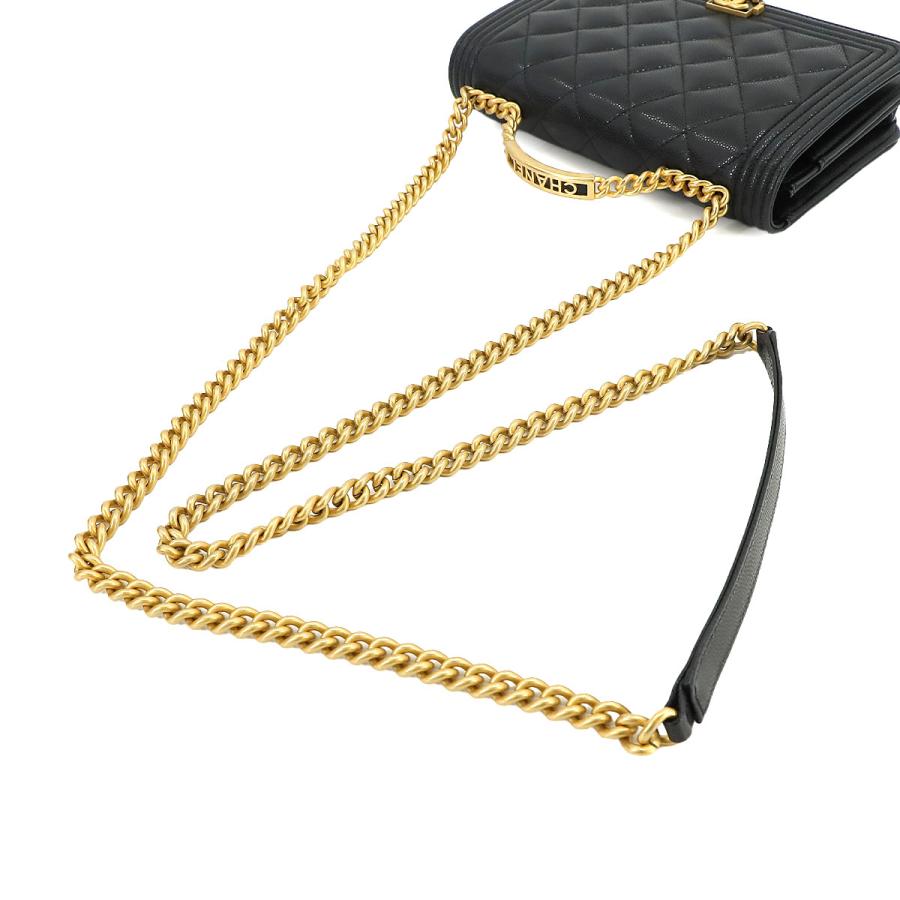未使用 展示品 シャネル CHANEL ボーイシャネル チェーン ウォレット 
