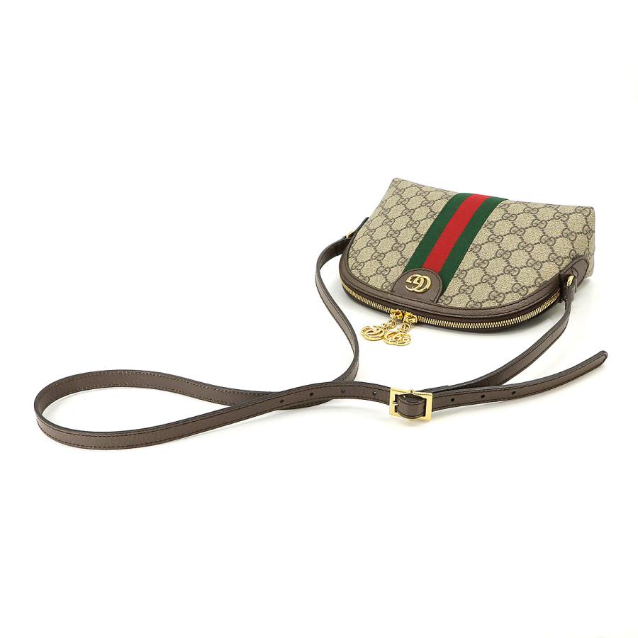 グッチ GUCCI オフィディア GGスプリーム ショルダー バッグ レザー ベージュ ブラウン 499621 Ophidia Bag 90224775｜purpose-inc｜05