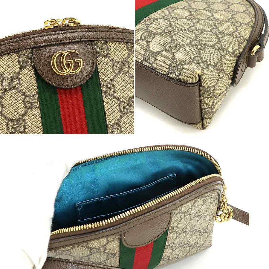 グッチ GUCCI オフィディア GGスプリーム ショルダー バッグ レザー ベージュ ブラウン 499621 Ophidia Bag 90224775｜purpose-inc｜08