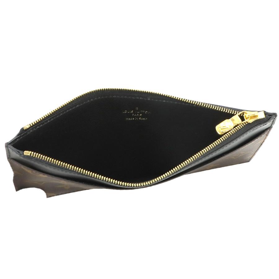 新品同様 ルイ ヴィトン LOUIS VUITTON モノグラム スリム パース マルチケース ブラウン ブラック M80348 RFID