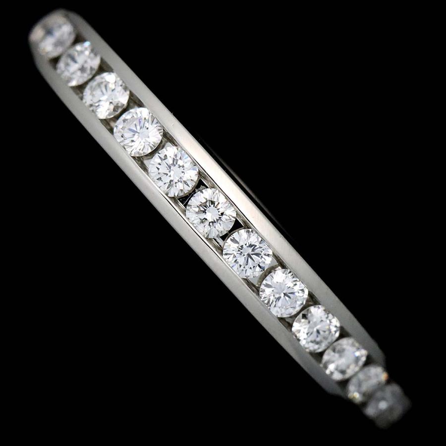 ティファニー TIFFANY&Co. ハーフサークル チャネル セッティング 7.5号 リング 幅2.5mm ダイヤ Pt プラチナ 指輪 Diamond Ring 90225934｜purpose-inc｜06