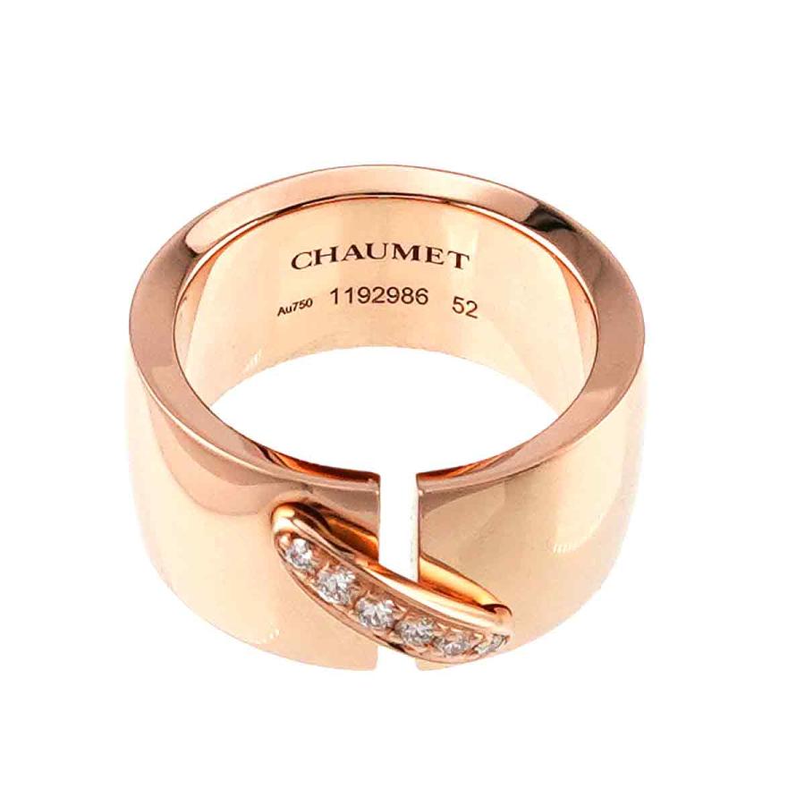 ショーメ CHAUMET リアン エヴィダンス #52 リング ダイヤ K18 PG ピンクゴールド 750 指輪 Liens Evidence Ring 90226447｜purpose-inc｜03