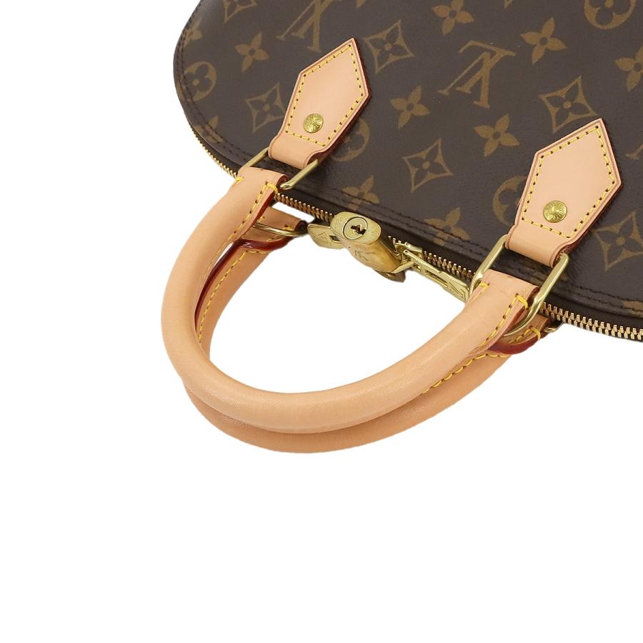 新品同様 ルイ ヴィトン LOUIS VUITTON モノグラム アルマ PM ハンド バッグ ブラウン M53151 Monogram Alma PM 90226670｜purpose-inc｜05