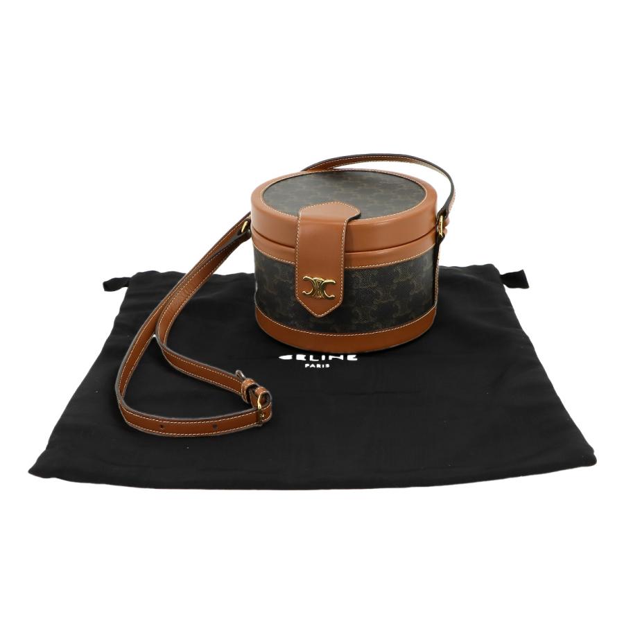 未使用 展示品 セリーヌ CELINE トリオンフ タンブール ミディアム  