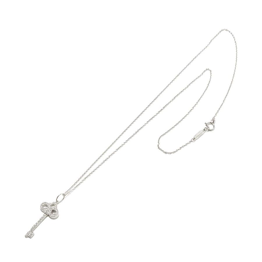 ティファニー TIFFANY&Co. フルールドリスキー ダイヤ ネックレス 40cm Pt プラチナ Diamond Necklace 90227527｜purpose-inc｜02