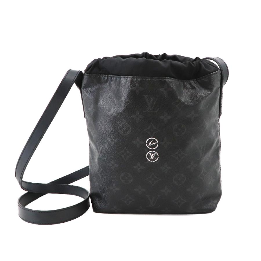 ルイ ヴィトン LOUIS VUITTON モノグラム エクリプス フラグメント ナノバッグ ショルダー バッグ ブラック M43418 RFID 90228132｜purpose-inc｜02