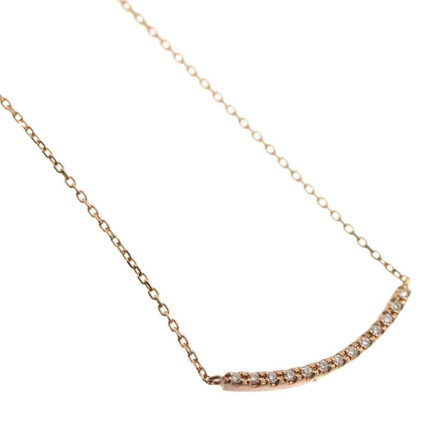 ヴァンドーム青山 Vendome Aoyama ダイヤ ネックレス 45cm K18 PG ピンクゴールド 750 Diamond Necklace 90228198｜purpose-inc｜03