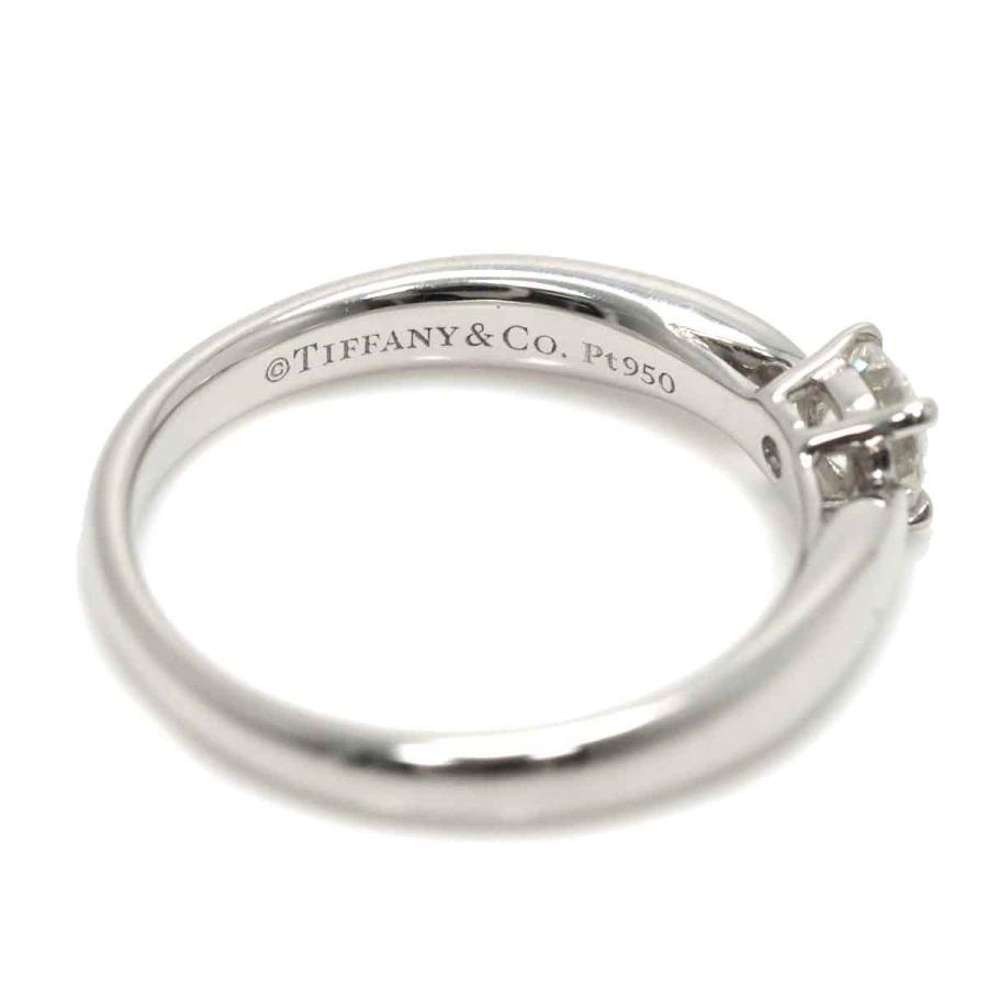 ティファニー TIFFANY&Co. ハーモニー ダイヤ 0.19ct H/VVS2/3EX 4.5号 リング Pt プラチナ 指輪 Diamond Ring 【鑑定書付き】 90228228｜purpose-inc｜03