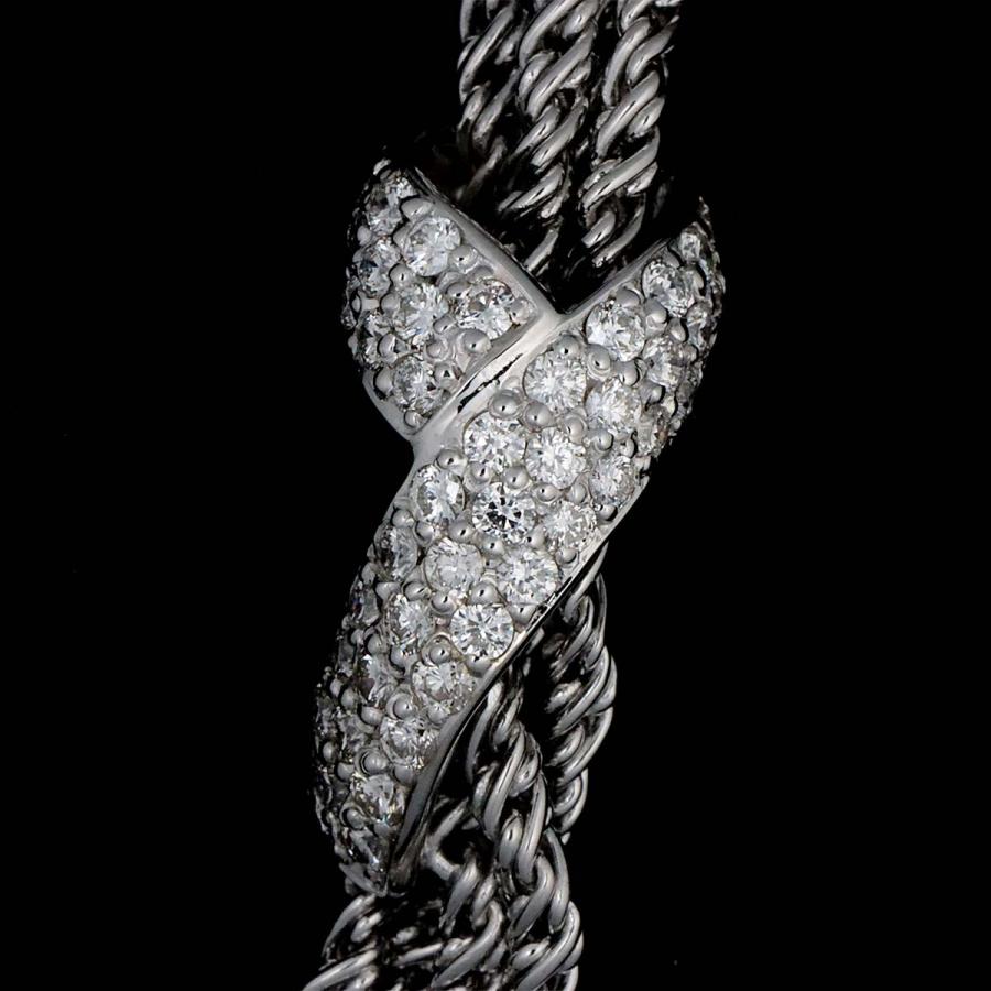 モニッケンダム MONNICKENDAM ダイヤ 0.59ct ネックレス 45cm K18 WG ホワイトゴールド 750 Diamond Necklace 90228839｜purpose-inc｜06