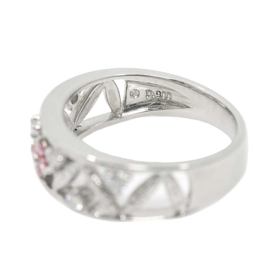 TASAKI タサキ 14号 リング ピンクダイヤ ダイヤ 0.22ct Pt プラチナ 