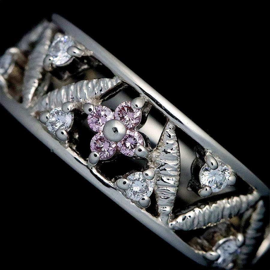 TASAKI タサキ 14号 リング ピンクダイヤ ダイヤ 0.22ct Pt プラチナ 