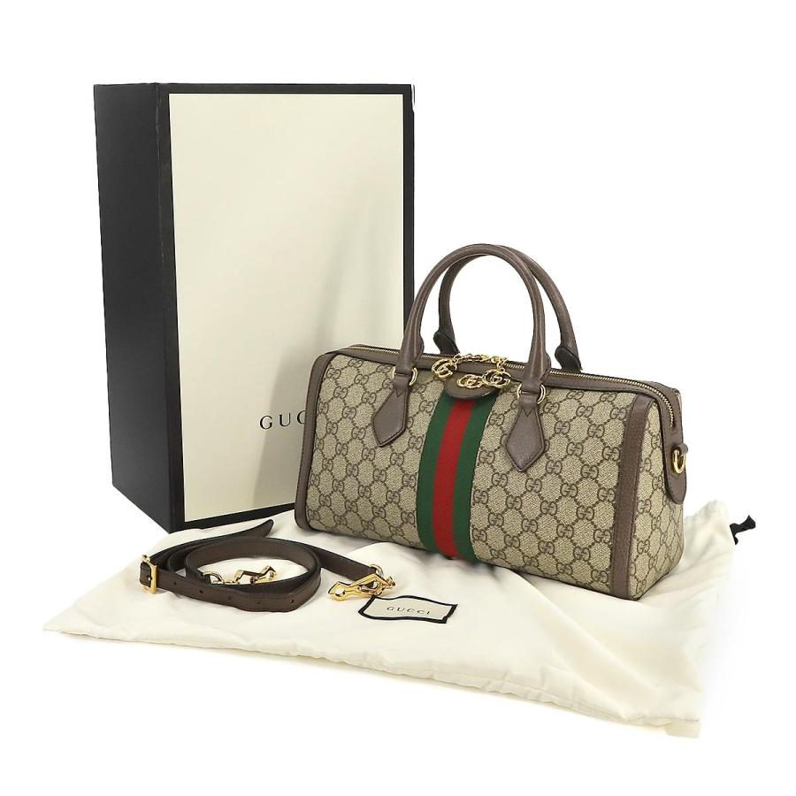 新品同様 グッチ GUCCI オフィディア GGスプリーム 2way ハンド ショルダー バッグ ベージュ ブラウン 524532 90229471｜purpose-inc｜09