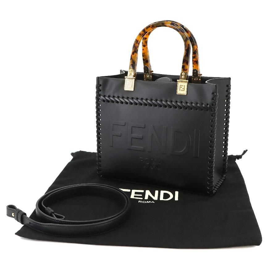 FENDI サンシャインショッパー 2wayショルダーバッグ 送料関税込☆FENDI サンシャイン Sunshine ショッパー スモール (FENDI