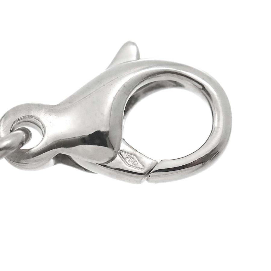 BVLGARI ブルガリ ビーゼロワン エレメント ネックレス 45cm K18 WG  