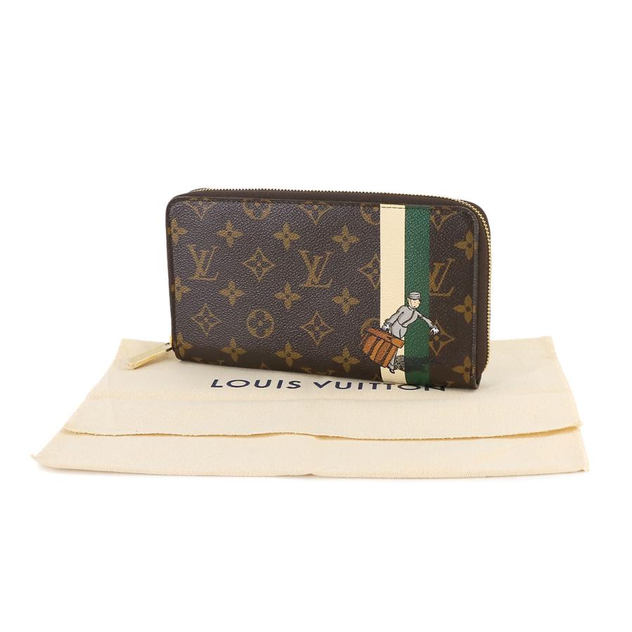新品同様 ルイ ヴィトン LOUIS VUITTON モノグラム グルーム ジッピー  