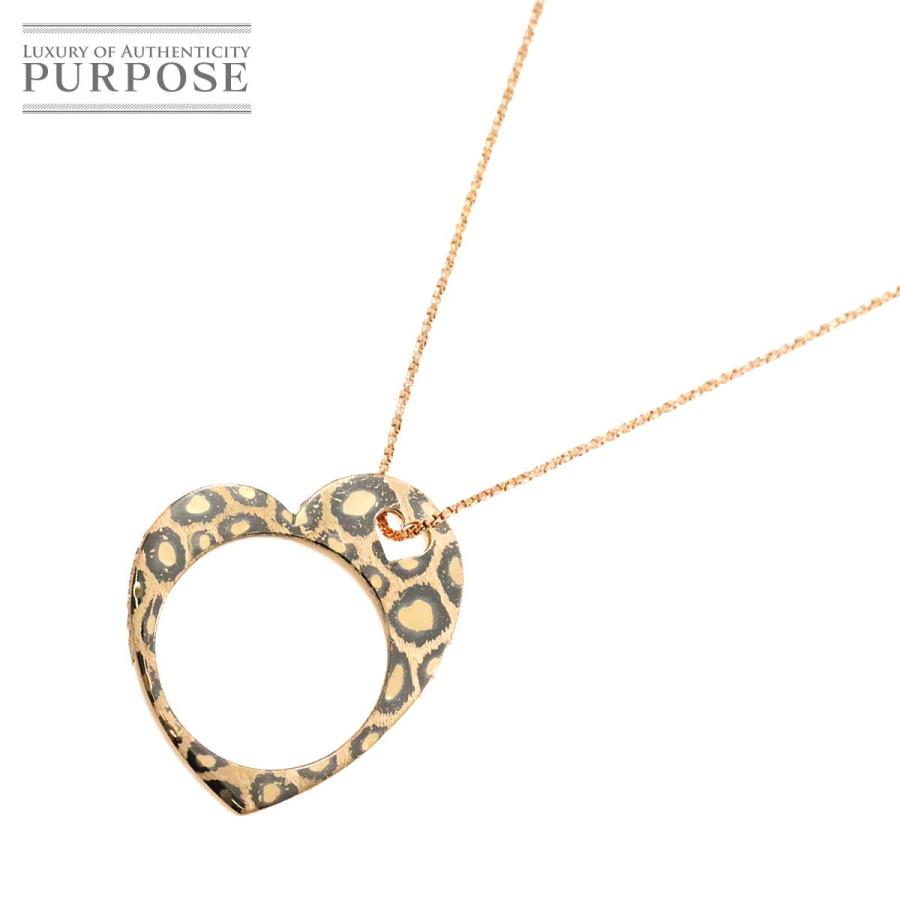 K18PGとダイヤモンド ネックレス チェーン全長約44.5cm