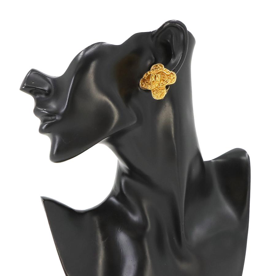 シャネル CHANEL ココマーク イヤリング ゴールド 94A アクセサリー ヴィンテージ Vintage Earrings 90231323の画像