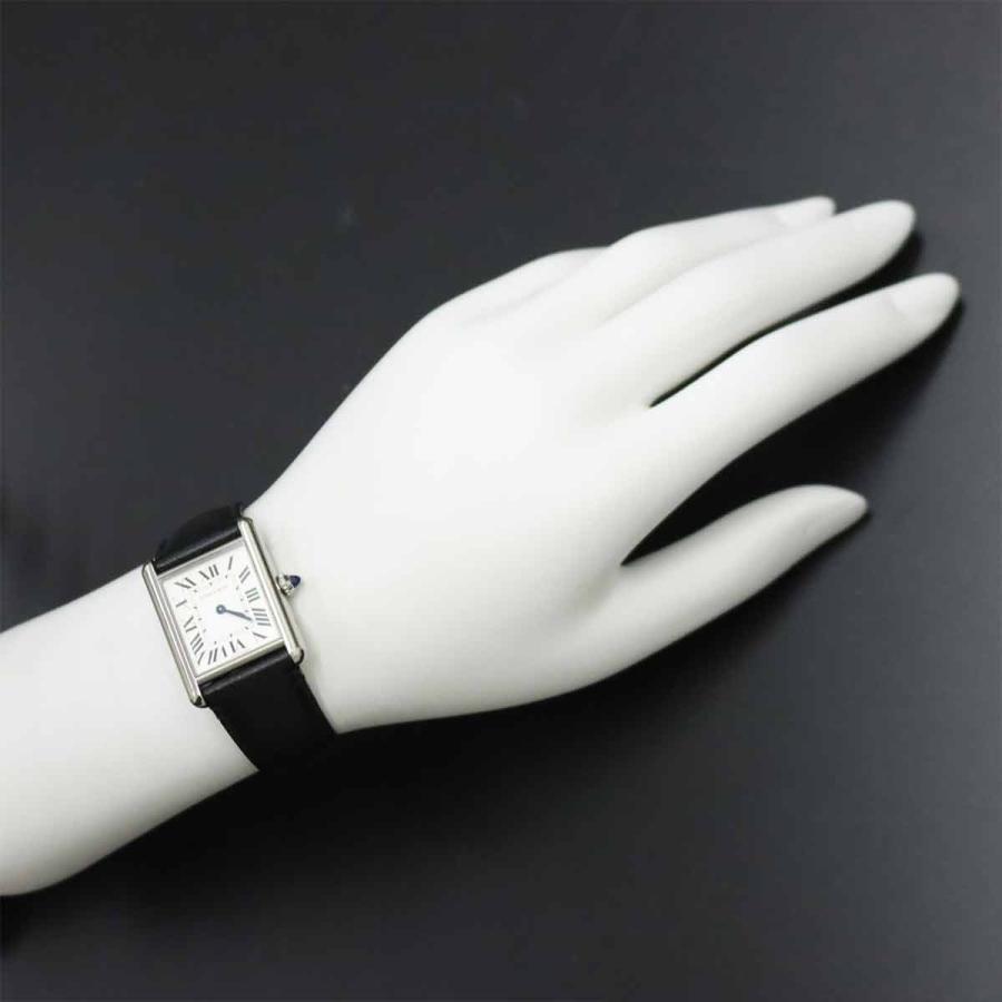 Cartier カルティエ タンクマスト LM WSTA0059 メンズ 腕時計 シルバー  