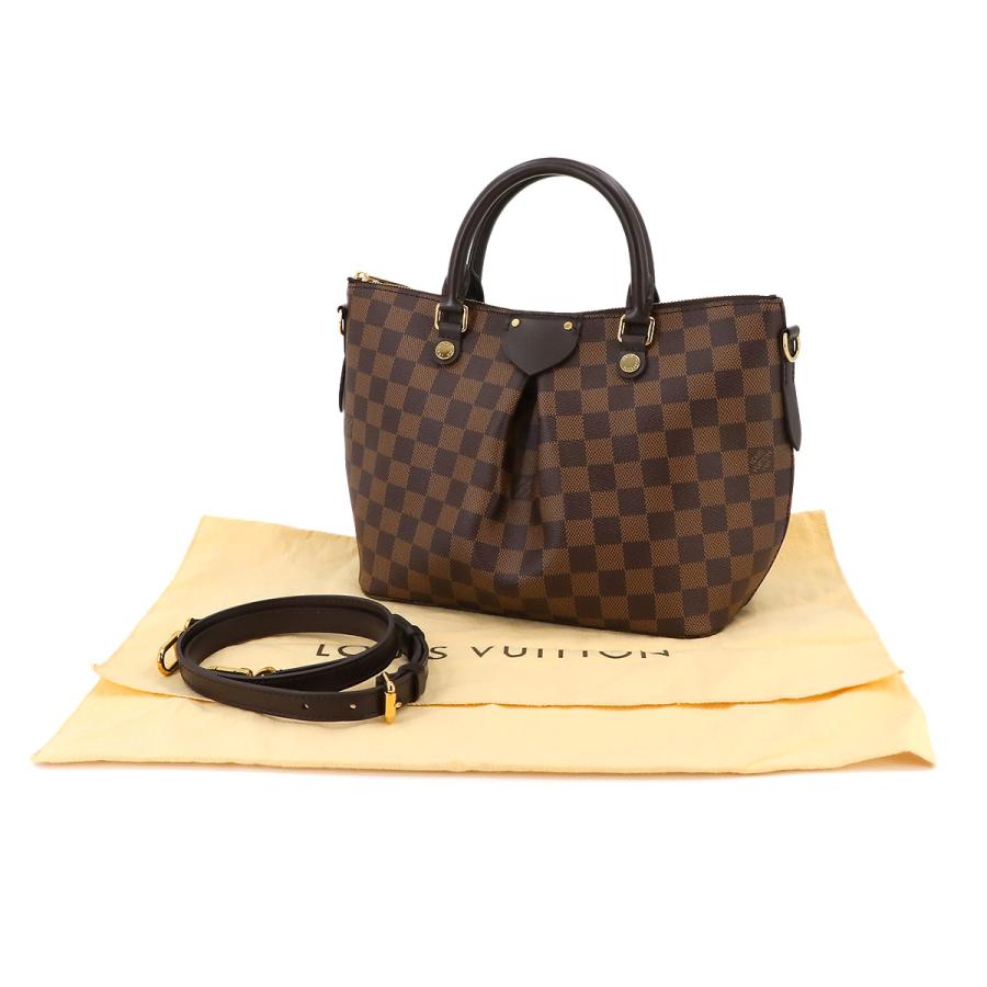 未使用 展示品 ルイ ヴィトン LOUIS VUITTON ダミエ シエナ PM 2way ハンド ショルダー バッグ エベヌ N41545 90233221｜purpose-inc｜09