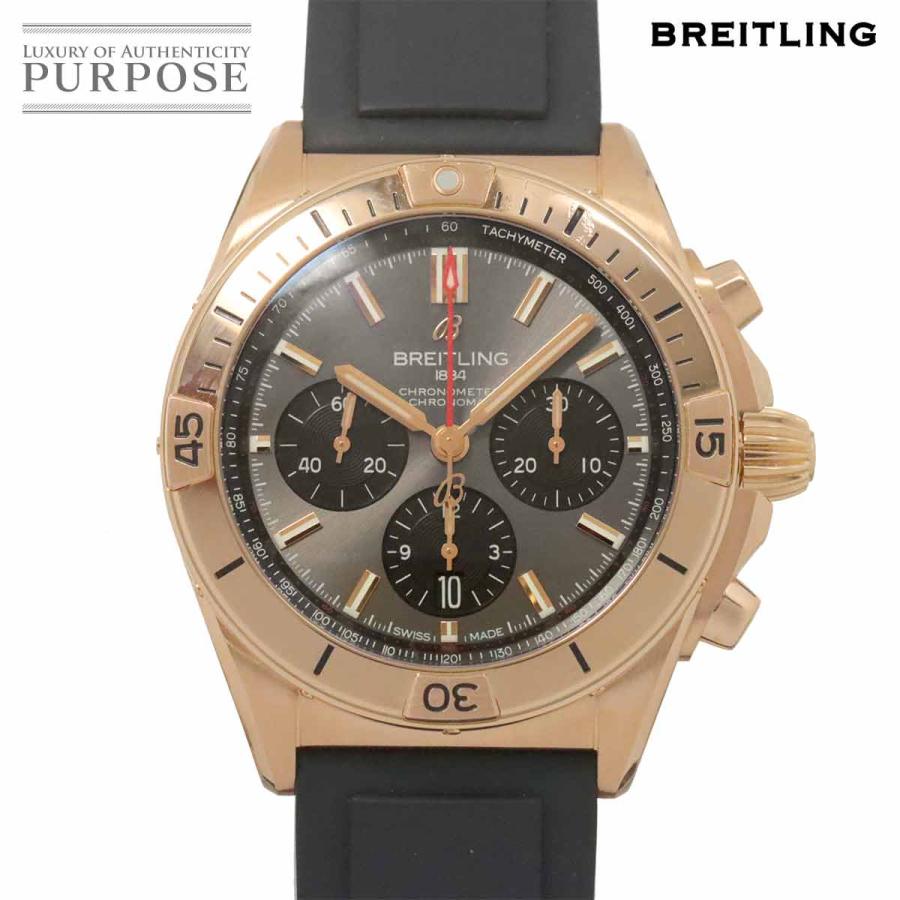 ブライトリング BREITLING クロノマットB01 42 クロノグラフ コンビ  